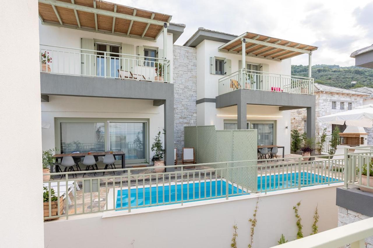 Sea And Sun Luxury Pools' Villas ホレフト エクステリア 写真