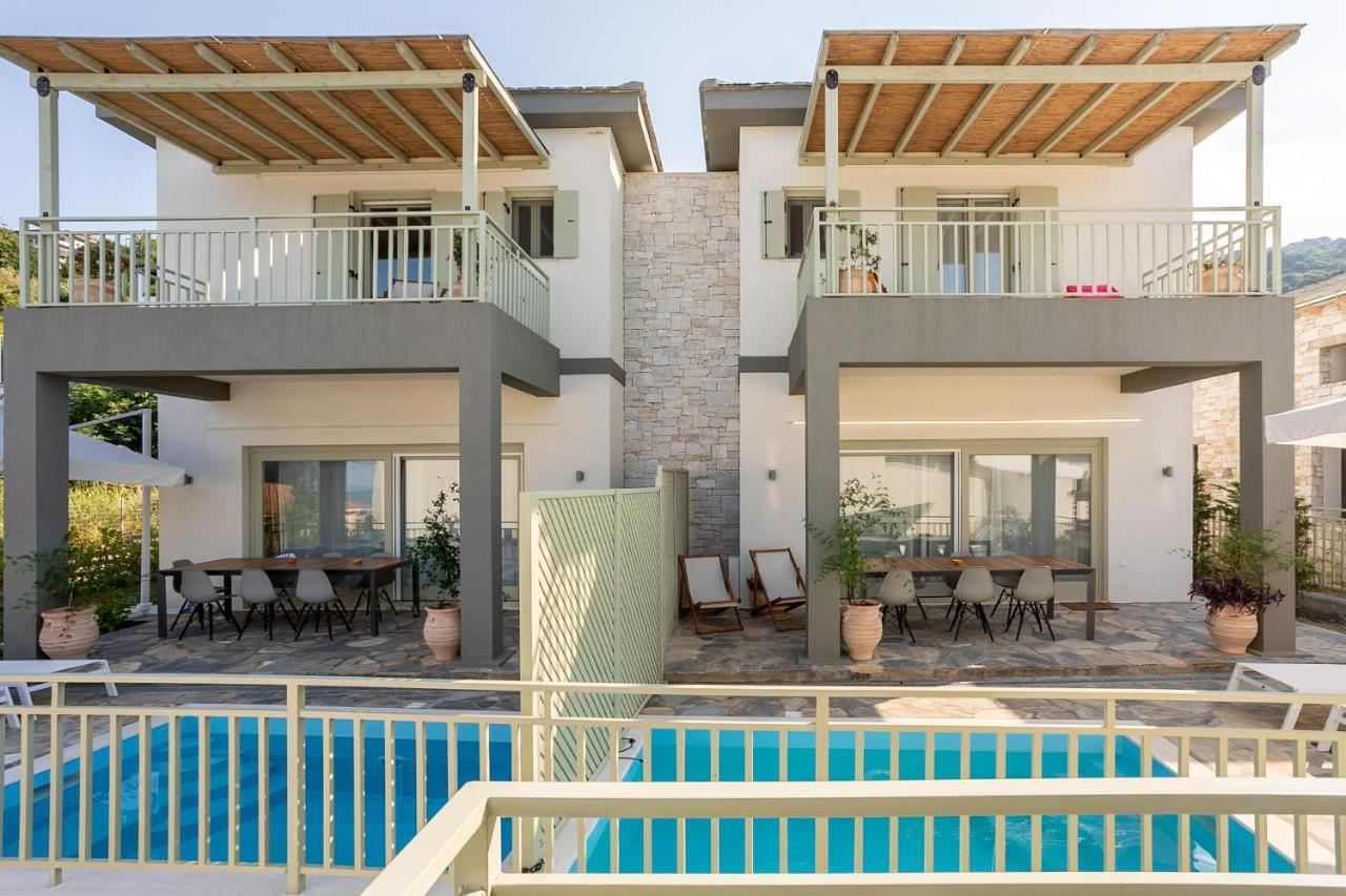 Sea And Sun Luxury Pools' Villas ホレフト エクステリア 写真